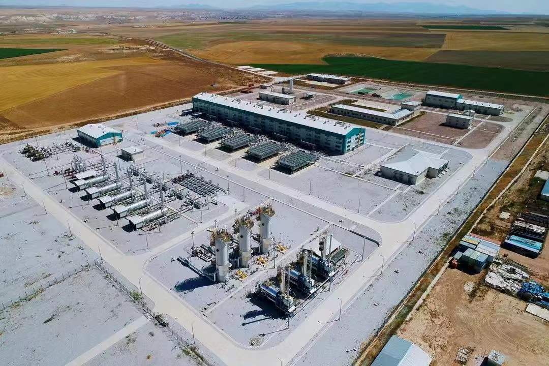China Tianchen Firmas? taraf?ndan imzalanan Dünyan?n en büyük do?al gaz depolama projesi resmi olarak teslim edildi